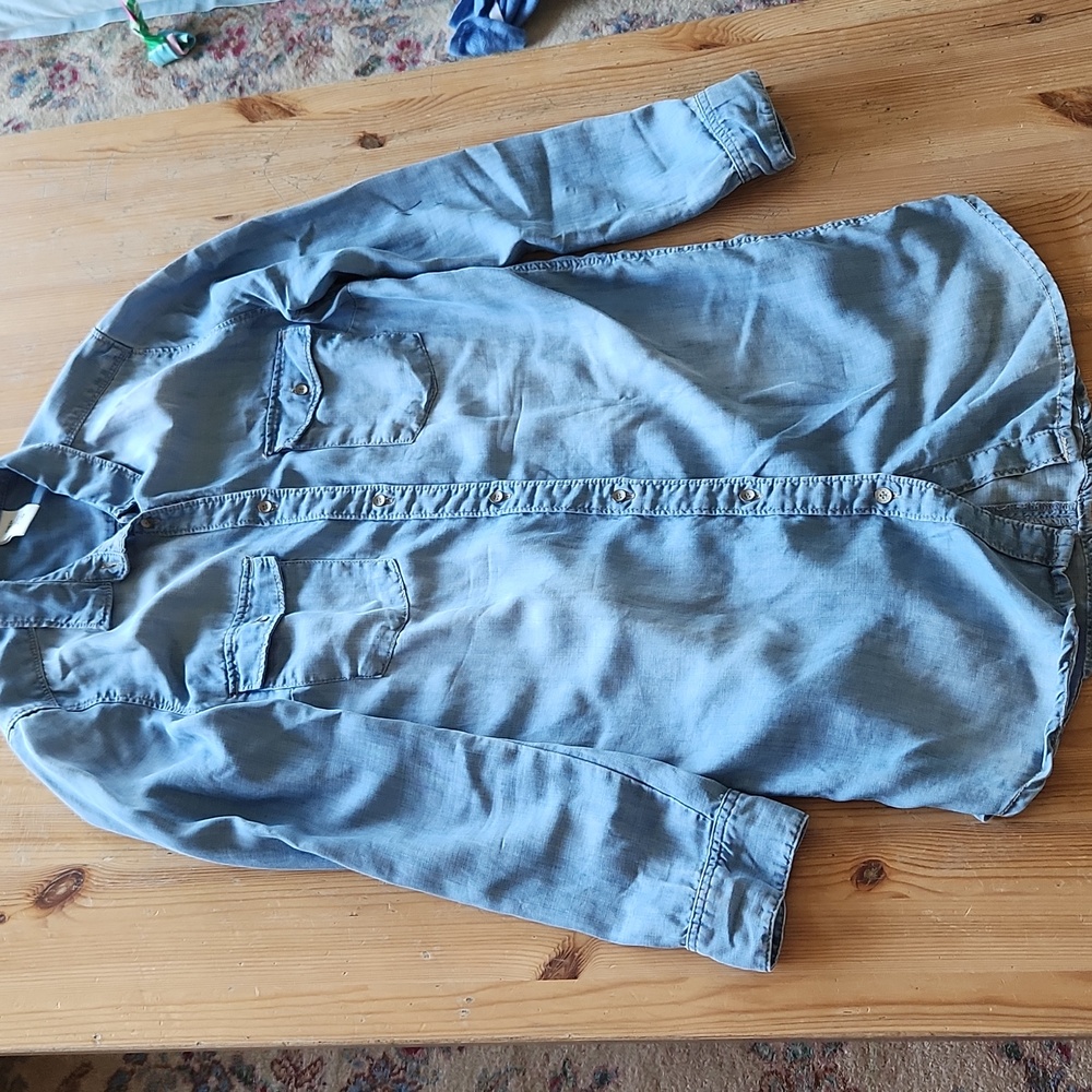 Chambray Button Up - image 1